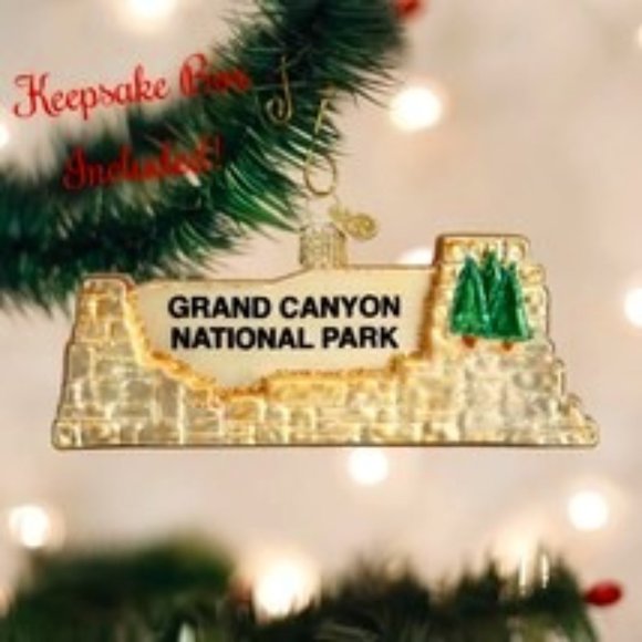 Grand Canyon Christmas Ornament with Keepsake Box | Old World Christmas | NWT - Picture 1 of 7